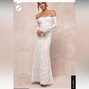 Lulus Lace Maxi Dress